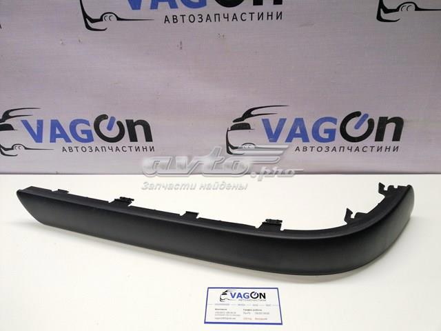 Накладка бампера заднего, левая 3B9807791B VAG
