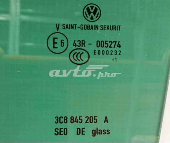 3C8845205A VAG Стекло двери задней левой купить в Чернигов