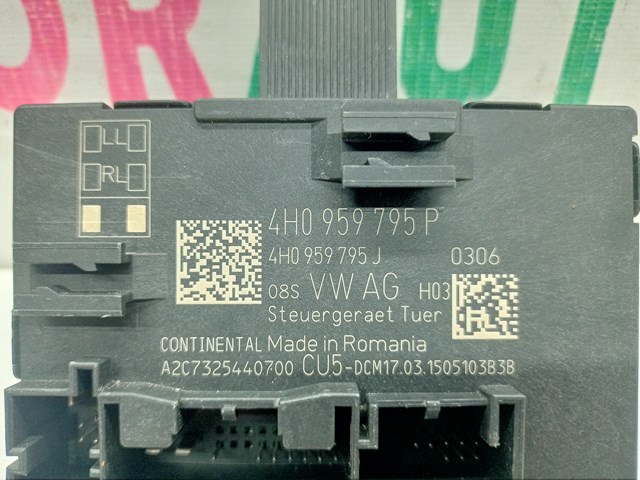 VAG 4H0959795P Блок комфорта задней двери в наличии Одесса