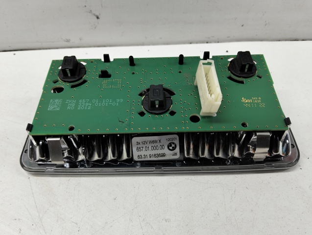 63319163699 BMW Плафон освещения салона (кабины) купить в Каменское