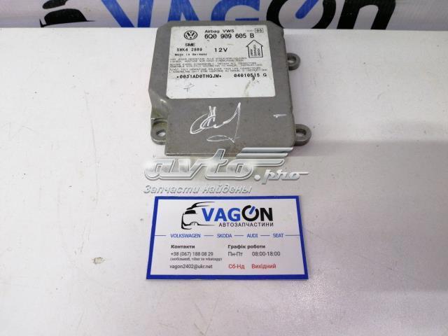 Блок управления airbag 6Q0909605B VAG