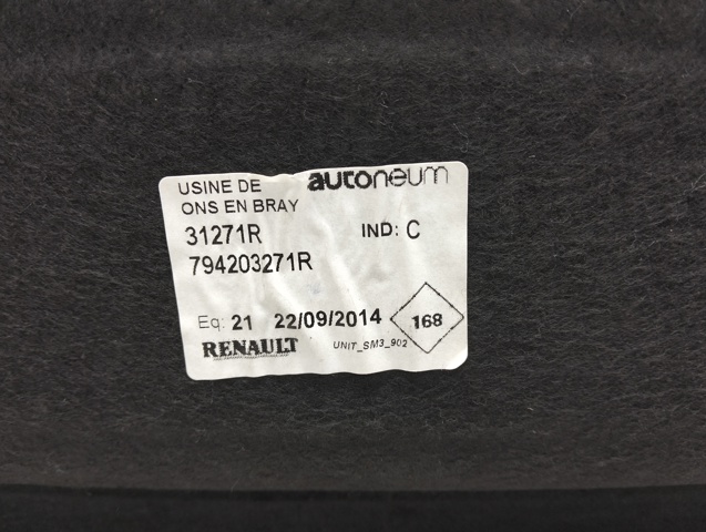 RENAULT 794203271R Полка салона задняя в наличии Одесса