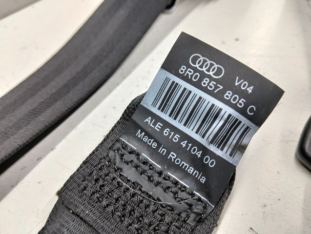 8R0857805C VAG Ремень безопасности задний купить в Сумы