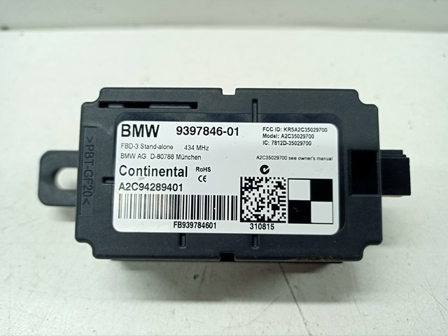 Блок управления центральным замком 9397846 BMW