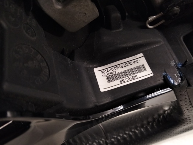 985103539R RENAULT Руль купить в Кривой Рог