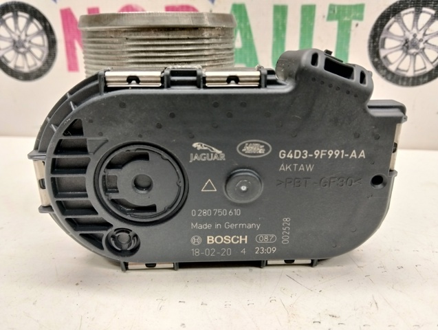 Блок дроссельной заслонки AJ813373 JAGUAR