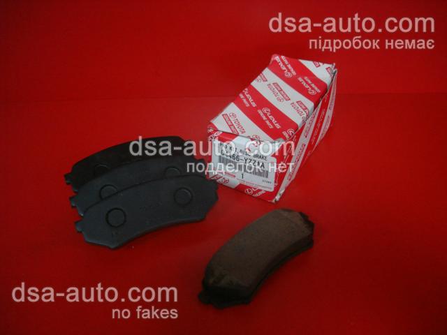 Задние колодки 04466YZZAA TOYOTA