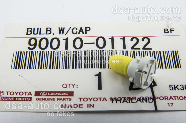 9001001122 Toyota лампочка подсветки регуляторов режимов отопления