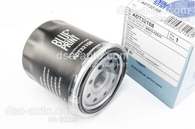 Фильтр масляный ДВС ADT32108 BLUE PRINT
