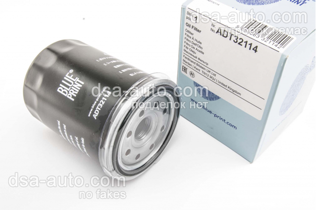 Масляный фильтр двигателя ADT32114 BLUE PRINT