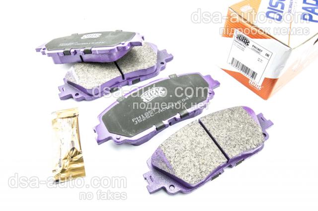 Передние тормозные колодки PN1857 NIBK