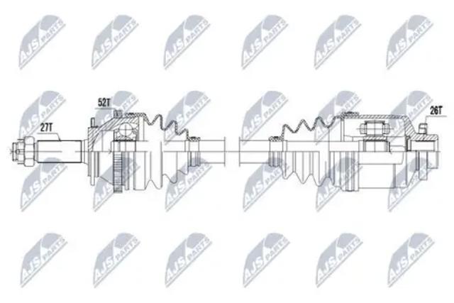 Привод передний правый NPWHY526 NTY