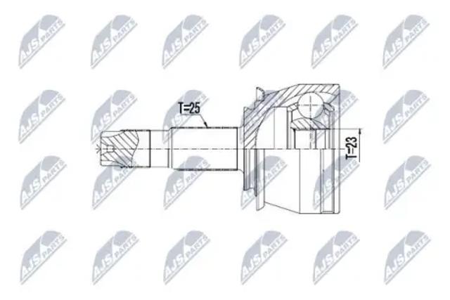 Шарнир привода наружный NPZPL042 NTY