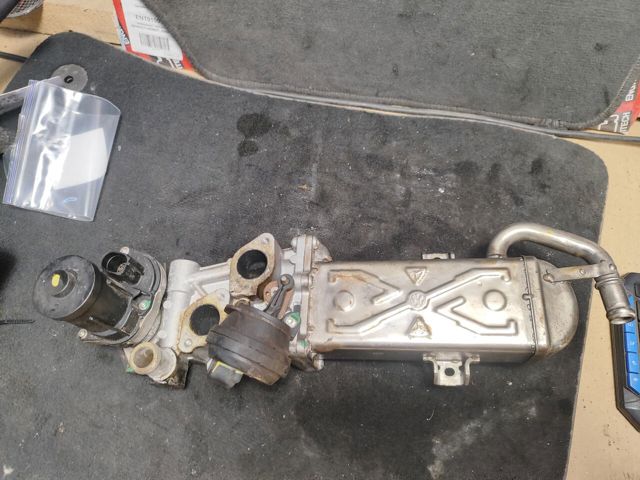 Радиатор системы EGR рециркуляции выхлопных газов 03L131512C VAG