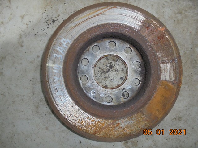 Б/у тормозной диск зад volkswagen caddy iii (2009) код: 2619 1K0615601AC