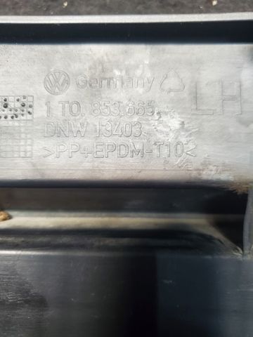 VAG 1T0853665 Заглушка (решетка) противотуманных фар бампера переднего левая в наличии Львов