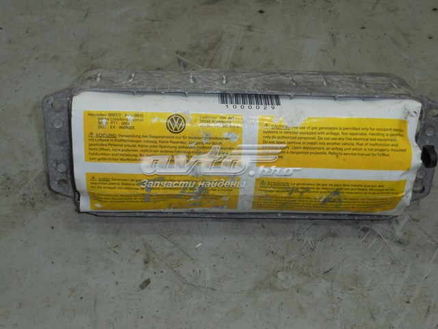 Б/у подушка безопасности пасажыра volkswagen touran kaddi (2003-2012) код: 682 1T0880204