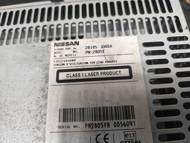 NISSAN 28185JD00A Магнитола (радио AM/FM) в наличии Ровно