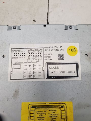 3C8035195 VAG Магнитола купить в Павлоград
