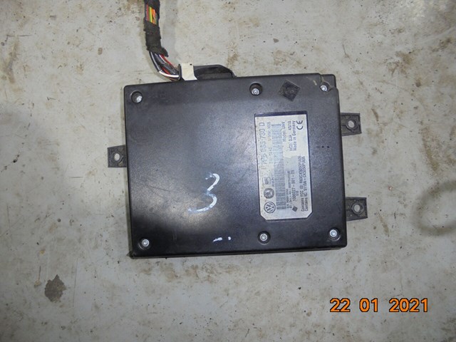 Блок управления мультимедийный 7P6035730D VAG