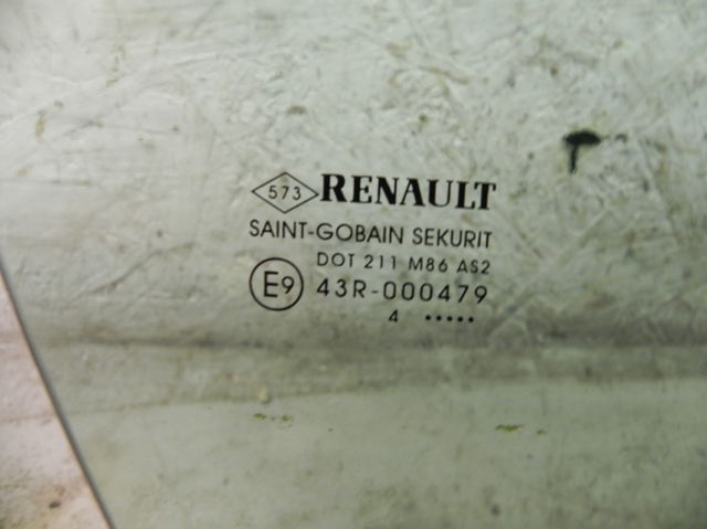 Б/у стекло передней правой двери renault megane iii  (2014) код: нф-00003522 803007357R
