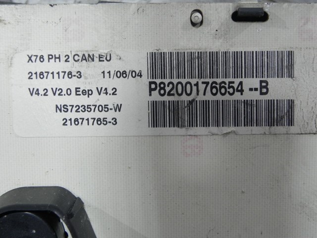 RENAULT 8200176654 Приборная доска (щиток приборов) в наличии Ровно
