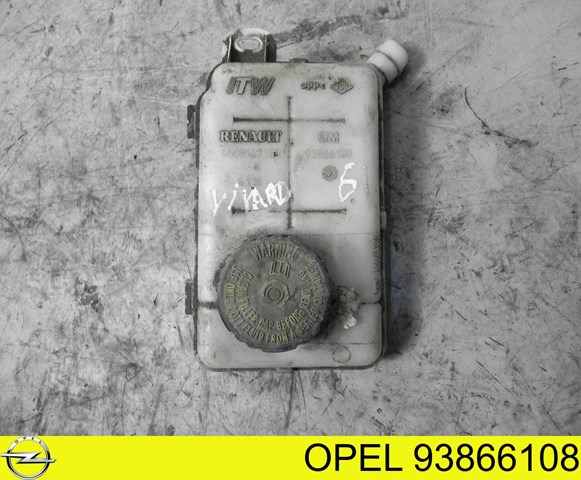 Бачек ГТЦ 93866108 OPEL