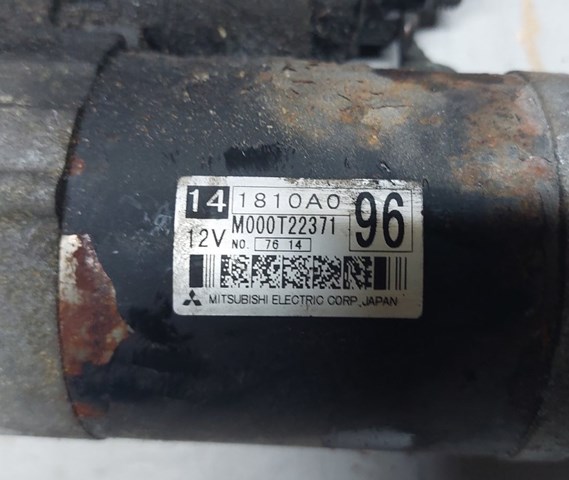 Стартер автомобиля 1810A096 MITSUBISHI