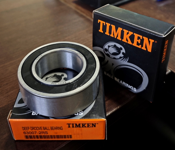 63007-2RS Timken Подвесной подшипник передней полуоси