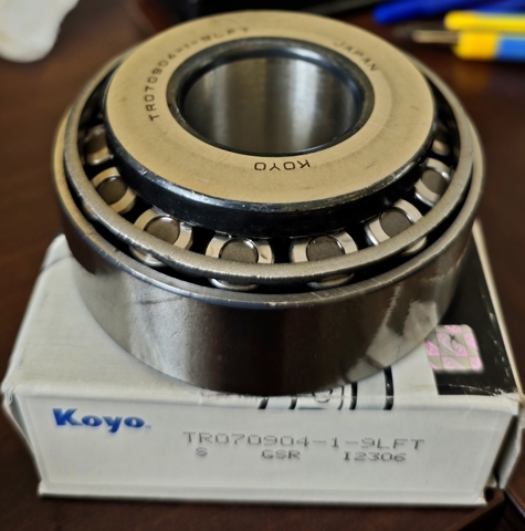 Подшипник хвостовика переднего моста, внутренний TR07090419LFT KOYO