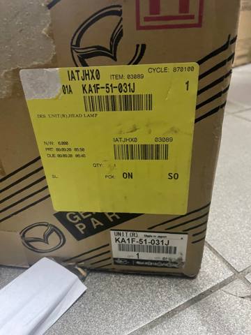 MAZDA KA1F51031J Правая фара в наличии Запорожье