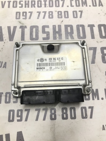 Компьютер двигателя 038906019KD VAG