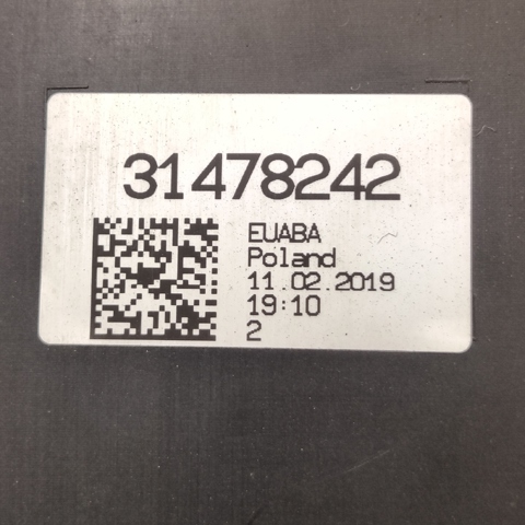 Абсорбер топливных паров 31478242 VOLVO