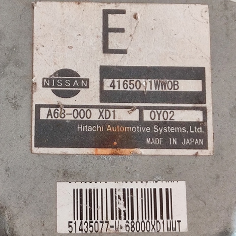 NISSAN 416501WW0B Модуль управления (ЭБУ) АКПП электронный в наличии Ирпень