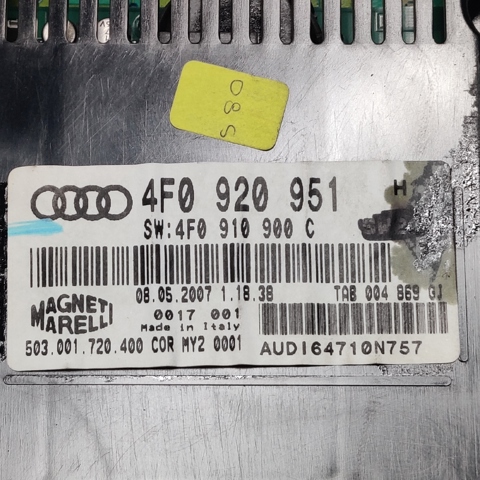 4F0920951 Панель приборов купить Житомир