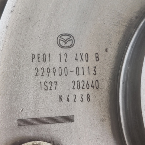 PE01124X0B MAZDA Звездочка-шестерня распредвала двигателя, впускного купить в Днепр
