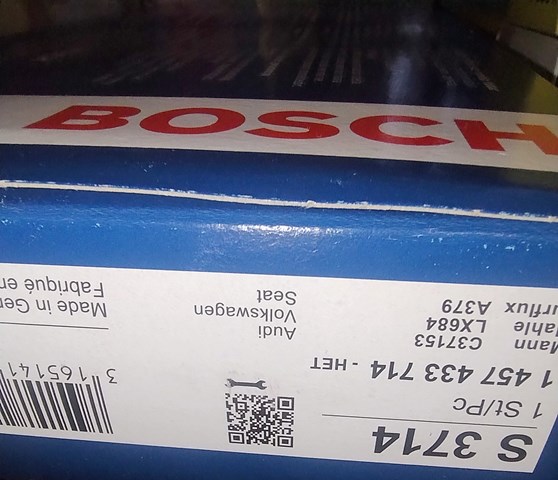 1457433714 BOSCH Воздушный фильтр купить в Чернигов