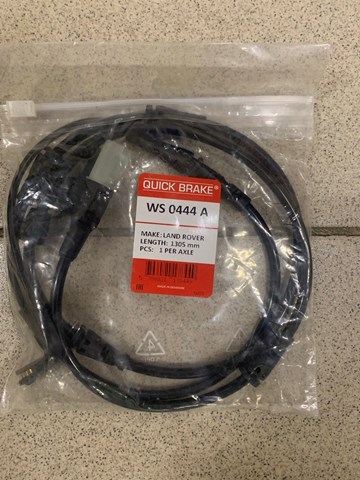 Датчик износа колодок WS0444A QUICK BRAKE