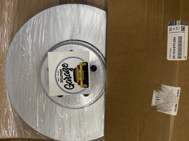 34106875284 BMW Передние тормозные диски купить в Черкассы