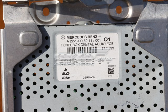 Блок управления мультимедийный A2229008911 MERCEDES