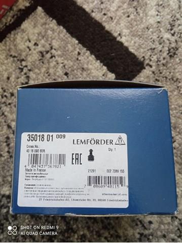 3501801 LEMFORDER Нижняя шаровая опора купить в Кривой Рог
