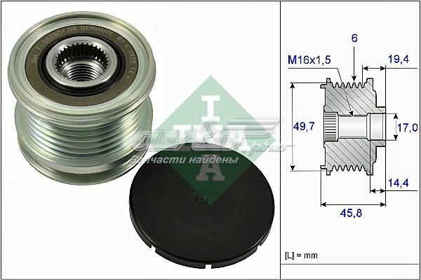 535016810 INA Шкив генератора купить в Запорожье