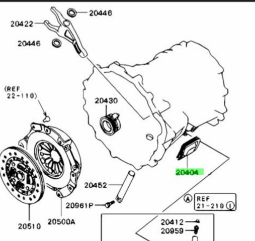 Пыльник вилки сцепления MR110088 MITSUBISHI