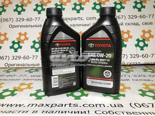 Оригинальное моторное масло синтетика toyota 0w-20 synthetic motor oil 002790WQTE