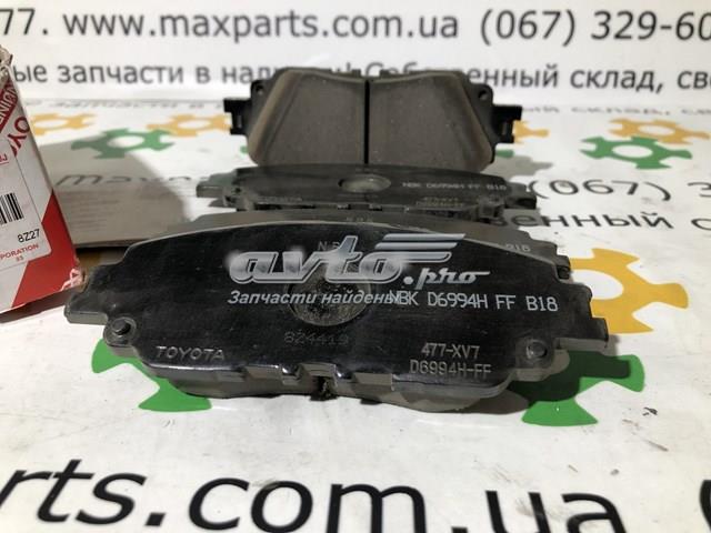 TOYOTA 044650E060 Колодки тормозные передние дисковые в наличии Днепр