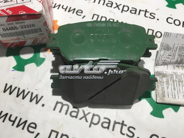 0446533320 Toyota колодки тормозные передние дисковые