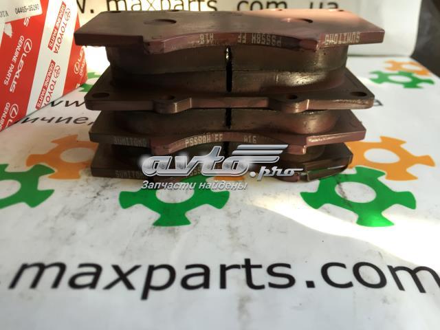 TOYOTA 0446535290 Колодки тормозные передние дисковые в наличии Полтава