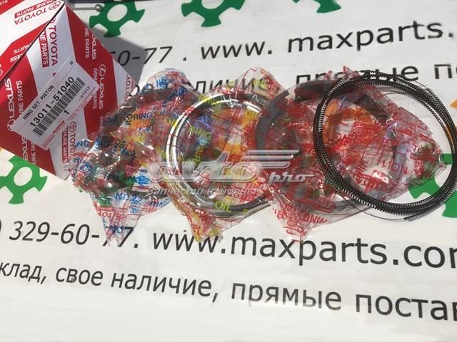 Комплект поршневых колец, STD 1301151040 TOYOTA