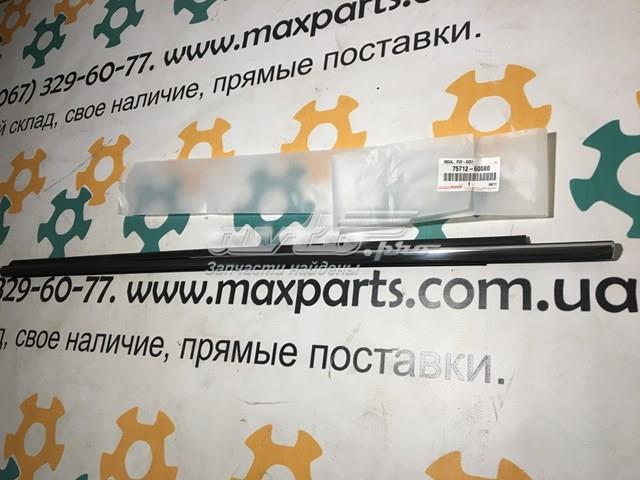 TOYOTA 7571260080 Молдинг опускного стекла двери передней левой в наличии Харьков