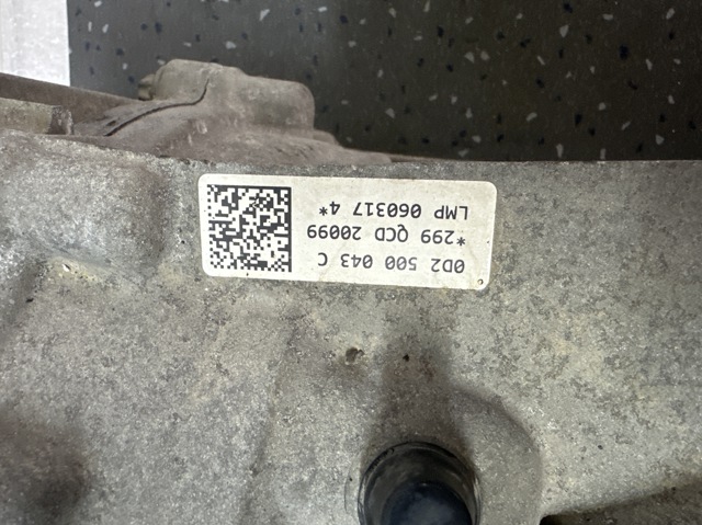 VAG 0D2500043C Задний редуктор в наличии Харьков